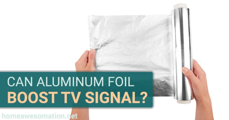 does aluminum foil improve wifi signal